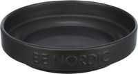 Trixie be nordic voerbak kat keramiek / rubber zwart (16 CM)
