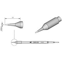 JBC Tools C245032 Soldeerpunt Ronde vorm, Recht Grootte soldeerpunt 0.4 mm Inhoud: 1 stuk(s) - thumbnail