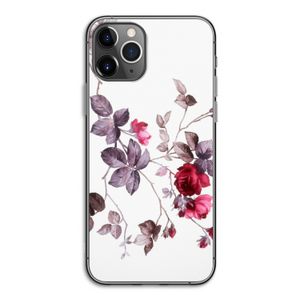 Mooie bloemen: iPhone 11 Pro Transparant Hoesje