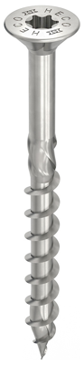 Heco Topix-plus 4,5 x 35 vk T-20 dd rvs A2; 200 stuks - HC61696