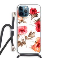 Roosjes: iPhone 12 Pro Max Transparant Hoesje met koord