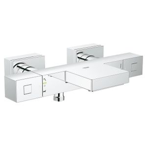 GROHE Cube badkraan thermostatisch met omstel en koppelingen chroom 34497000