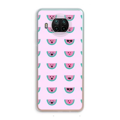 Smiley watermeloenprint: Xiaomi Mi 10T Lite 5G Transparant Hoesje