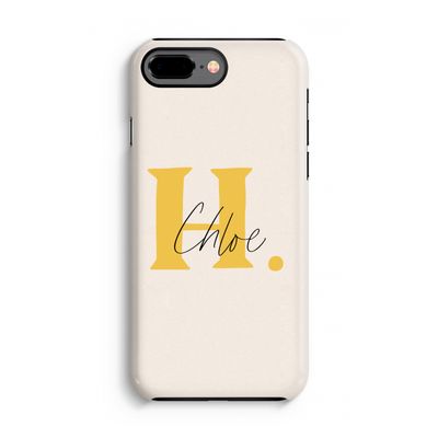 Amber Script: iPhone 7 Plus Tough Case