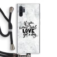 Partner in crime: Samsung Galaxy Note 10 Plus Transparant Hoesje met koord
