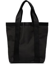 GANNI grand sac cabas en polyester recyclé - Noir