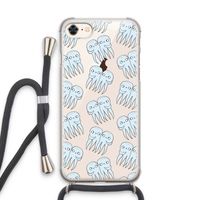Octopussen: iPhone 7 Transparant Hoesje met koord Octopussen: iPhone 7 Transparant Hoesje met koord