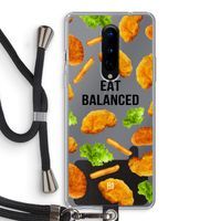 Eat Balanced: OnePlus 8 Transparant Hoesje met koord