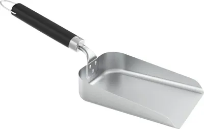 Weber Bakplaatschep. Roestvrijstaal, 14.5cm H x 42cm B x 16cm D.