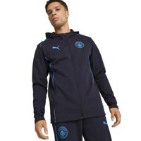 PUMA Manchester City Casuals Vest 2024-2025 Donkerblauw Blauw