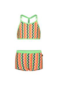 Just Beach Meisjes bikini - Multi colour zigzag