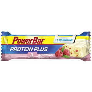 Powerbar Protein plus L-Carnitine bar framboos yoghurt 30 x 35 gram
