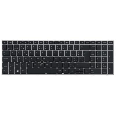 HP laptop toetsenbord azerty be + trackpoint, backlit