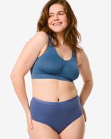 HEMA Dames tailleslip katoen - 2 stuks blauw (blauw)