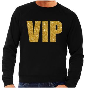 VIP fun sweater zwart met goud voor heren 2XL  -