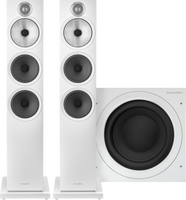 Bowers & Wilkins 603 S3 (per paar) + ASW610 Wit - thumbnail
