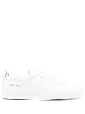 Golden Goose baskets Stardan à logo imprimé - Blanc