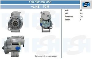 Starter TCM 1.4 kw 130552092050