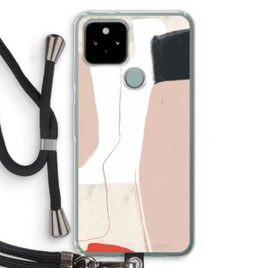Lava: Pixel 5 Transparant Hoesje met koord