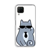 Cool cat: Huawei P40 Lite Transparant Hoesje