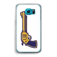 Pew Pew Pew: Samsung Galaxy S6 Transparant Hoesje