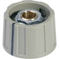 OKW A2523068 A2523068 Draaiknop Met doorgangsklem Grijs (Ø x h) 23 mm x 15.5 mm 1 stuk(s) Piece - thumbnail