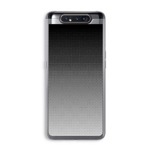 Musketon Halftone: Samsung Galaxy A80 Transparant Hoesje