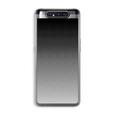 Musketon Halftone: Samsung Galaxy A80 Transparant Hoesje