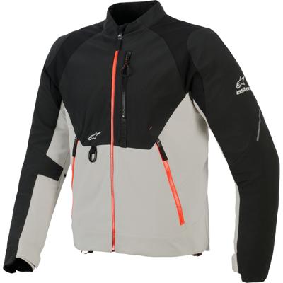 ALPINESTARS Provoke Jacket, Textiel motorjas heren, Zwart-Metaal Grijs