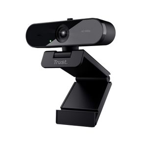 Trust TW-200 ECO Full HD-webcam 1920 x 1080 Pixel Standvoet, Klemhouder