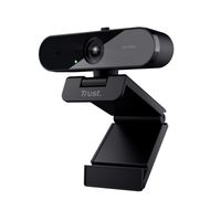 Trust TW-200 ECO Full HD-webcam 1920 x 1080 Pixel Standvoet, Klemhouder - thumbnail
