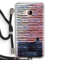 Verrassende lijnen: HTC U Play Transparant Hoesje met koord