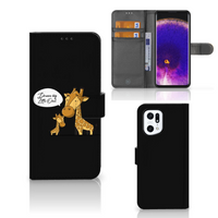 OPPO Find X5 Pro Leuk Hoesje Giraffe