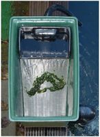 Aquaforte CompactSieve 2 Zeefbochtfilter - 300 Micron Blauw voor Heldere Vijver & Efficiënte Vijverfiltratie