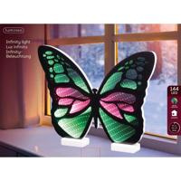 Led vlinder l1b37.5h27.5cm-154l groen Lumineo - Lumineo Led vlinder l1b37.5h27.5cm-154l groen Lumineo - Lumineo