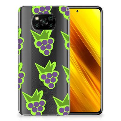 Xiaomi Poco X3 | Poco X3 Pro | Siliconen Case | Druiven