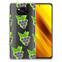 Xiaomi Poco X3 | Poco X3 Pro | Siliconen Case | Druiven