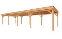 Buitenverblijf SUBLIME Plat dak - 1250x400 cm- Plat dak- - YARD Outdoor