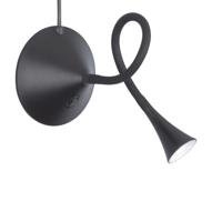 Trio Wand of tafel leeslampViper zwart - R52391102