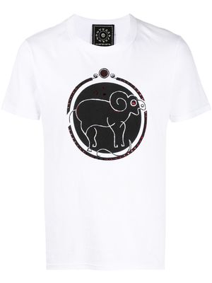 10 CORSO COMO t-shirt à imprimé graphique - Blanc