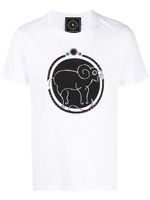 10 CORSO COMO t-shirt à imprimé graphique - Blanc - thumbnail