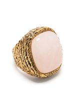 Aurelie Bidermann bague en plaqué or sertie de quartz Aurelie Bidermann bague en plaqué or sertie de quartz