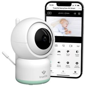 truelife TrueLife NannyCam R3 Smart TLNCR3S Videobabyfoon WiFi 2.4 GHz