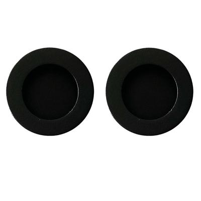 Schuifdeurkom inlaat rond 50mm zwart(2) 385/B