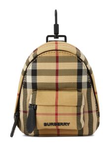 Burberry mini porte-clés Jett - Tons neutres