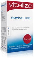 Vitalize Vitamine C-1000 mg Zuurvrij Tabletten 60TB - thumbnail