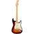 Fender Steve Lacy People Pleaser Stratocaster MN Chaos Burst elektrische gitaar met vintage-style koffer