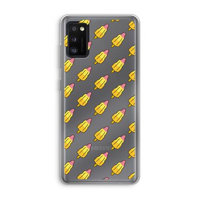 Waterijsjes: Samsung Galaxy A41 Transparant Hoesje