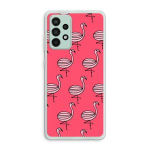 Flamingo: Samsung Galaxy A52s 5G Transparant Hoesje