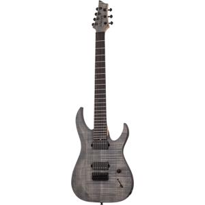 Schecter Sunset-7 Extreme 7-snarige elektrische gitaar Grey Ghost